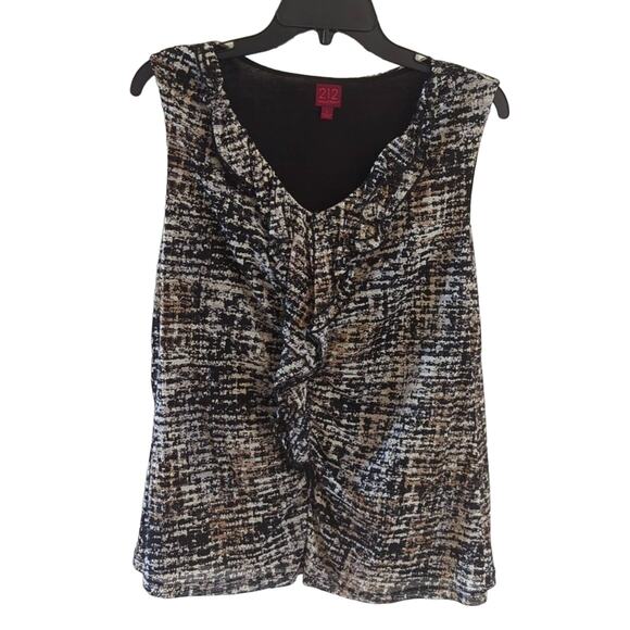 EUC 212 Collection Overlay Blouse, L - Picture 1 of 6